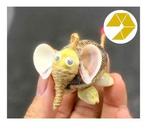 Coquillages d'escargots décoratifs uniques Coquillage mignon Animal Designs Parfait pour les cadeaux Coquillage en vrac Animal Top Deals Prêt à livrer - Product Image 5