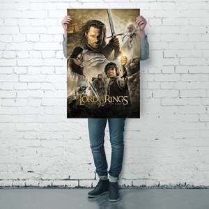Póster en Lienzo del Señor de los Anillos, Regreso del Rey, Arte de Pared - Product Image 3