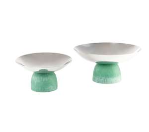 Cuenco de chocolate de aluminio niquelado de calidad superior Cuenco dulce decorativo para bodas y eventos Cuenco de metal elegante - Product Image 4