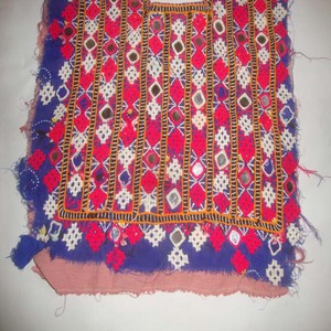 Artland International Baloch Vintage Banjara, Camiseta de Manga Corta Turca de Algodón con Bordado y Espejos, Transpirable y Ligera - Product Image 3