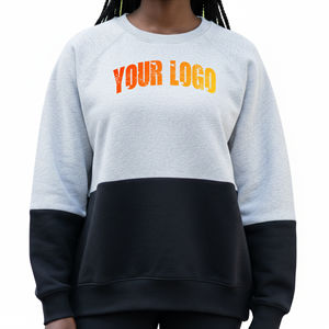 Sudadera Premium de Alta Calidad, 100% Algodón Felpa, Peso Pesado, Lujosa, 2 Colores, Estilo Urbano, Invierno, Hombros Caídos, Cómoda, para Mujer - Product Image 1