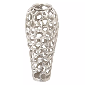 Jarrones de flores de Metal de colores combinados, la mejor decoración interior y diseño hecho a mano, jarrón de plantas verdes y jarrones de flores, lo mejor para la decoración del hogar - Product Image 1