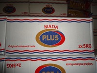 Mada Plus 10kg Pâtes séchées de qualité supérieure, faibles en gras, sans sucre, faibles en glucides, macaronis vermicelles, certifiées ISO 9001 et Halal, durée de conservation de 18 mois