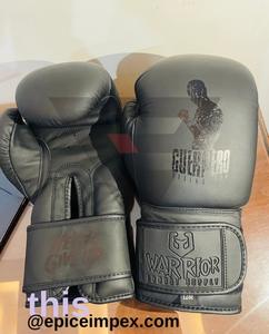 2025 nuevos guantes de boxeo de cuero de vaca de alto rendimiento a la moda equipo de entrenamiento de artes marciales de moda duradero - Product Image 5