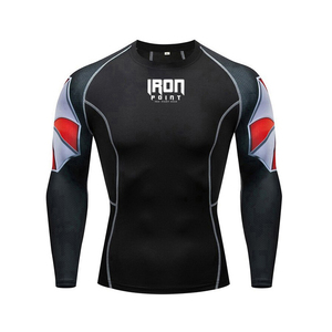 ชุดกีฬากันผดผื่นปรับแต่งได้สำหรับผู้ชายแขนยาวสวมใส่สบายระบายอากาศได้ดีมีขนาดและดีไซน์ให้เลือก - Product Image 4