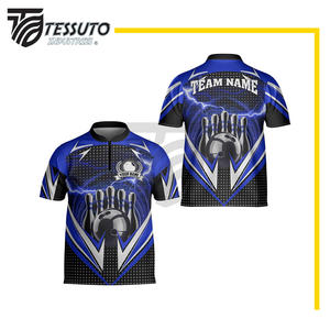 Respirant hommes bols de pelouse uniforme confortable vêtements de Sport Anti-rides prix raisonnable hommes bols de pelouse uniforme avec poids léger - Product Image 5