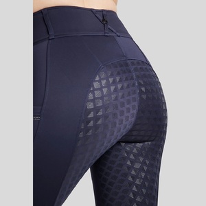 HORSE RIDING <b>LEGGINGS</b> TIGHTS <b>EQUESTRIAN</b> PANTS CUSTOMISABLE FOR WOMEN & KIDS WITH HIGH WAIST OR FULL SEAT OR KNEE PATCH SILICONE - Product Image 5