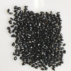 พลอยสปิเนลสีดำธรรมชาติ 7 มม. ทรงทริลเลียน คุณภาพดีที่สุด สำหรับทำเครื่องประดับ - Product Image 2