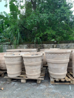 Pot de jardinière classique en terre cuite pour le jardin ou la maison Design personnalisable à la commande