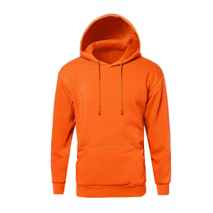 Ensembles 2 pièces unisexes grandes tailles avec logo personnalisé, en coton 100% écologique, imprimé en relief, comprenant un sweat à capuche confortable à manches longues et un pantalon uni avec poches. - Product Image 6