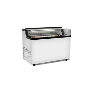 Equipo de Refrigeración Comercial FRAMEC, 1190 x 677 x 944 mm, 6 x 5 Litros, Refrigerador Exhibidor de Helados, Congelador para Helados en Cubos - Product Image 1