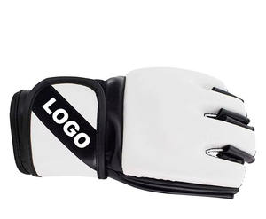 Nuevos guantes MMA de entrenamiento profesional personalizados Venta caliente Guantes MMA sin dedos de alta calidad hechos de Cuero 100% - Product Image 6