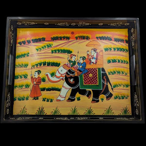 ถาดเสิร์ฟไม้ MDF เคลือบเอนาเมล ดีไซน์สวยงาม สำหรับโรงแรม ร้านอาหาร และครัว คุณภาพสูง - Product Image 1