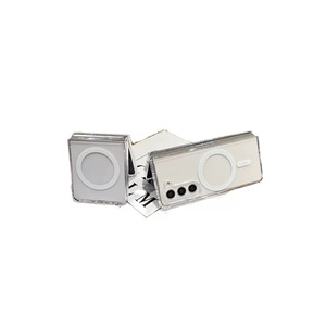 Funda Rígida Transparente con Relieve Compatible con Magsafe para Galaxy Z Flip 7, Funda Protectora Delgada de Lujo a Prueba de Golpes para Teléfono 14 - Product Image 4