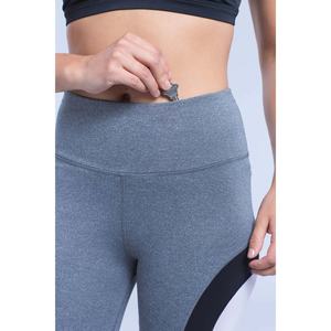 Conjuntos de fitness personalizados para gimnasio para mujer, mallas deportivas lisas de cintura alta, ropa deportiva para correr al aire libre, pantalones de Yoga de secado rápido - Product Image 4