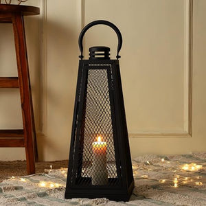 Luxury Design Decorative <b>Candle</b> Holder Metal <b>Lantern</b> Vintage Decor Hanging <b>Lantern</b> <b>Candle</b> Holder for Christmas Ornaments - Product Image 2
