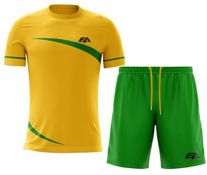 High Quality <b>Polyester</b> Custom Logo Soccer Uniform Low MOQ Sublimation <b>Shirt</b> Tops Sets Style - Product Image 1