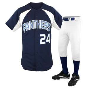 Heat-Transfer Printed Custom Baseball Uniforms Plus Size Premium Stylish Blank Wholesale Team Apparel Bulk Supply Sportswear - Product Image 4