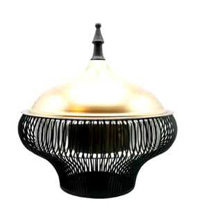 Design américain de qualité supérieure Hot Pots Vaisselle de table Casserole avec or et couleur crème Trous attrayants Design Hot Pots - Product Image 2