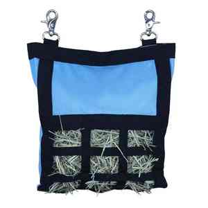 Produit exceptionnel, nouveau sac à foin pour cheval, portable, extérieur, longueur réglable, sangle en toile, filet à foin pour cheval, emballage personnalisé, nourriture pour cheval - Product Image 1
