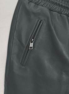 Pantalones de cuero de longitud regular de alta calidad 100%/pantalones de cuero hechos de tela de secado rápido de calidad superior - Product Image 4