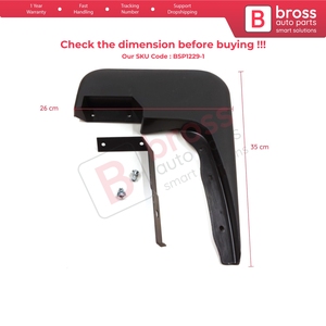 BSP1229-1 Guardabarros Delantero Izquierdo para Transit MK6 MK7 Tourneo 2000-2014 1549540 - Product Image 6