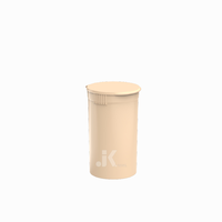 Envase con Tapa Abatible para Pastillas, Botella a Prueba de Niños de 19 Dram, Envase de Plástico Personalizado, Soluciones de Empaque JK Ho Chi
