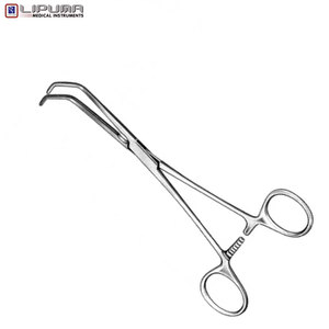 DeBakey Beck Vena Cava Clamp 16,5 cm Quirúrgico Cardiovascular Oclusión Torácica Cirugía Vascular Instrumentos Médicos - Product Image 6
