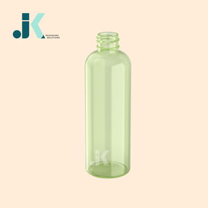 Embalaje cosmético PET de alta calidad 120ml botella bala 20/410 mejor precio OEM/ODM botellas de plástico solución M0442T - Product Image 1