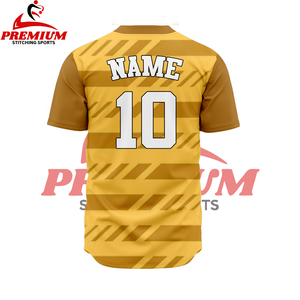 เสื้อเบสบอลซอฟต์บอลคุณภาพสูงแบบสั่งทำพิเศษ เย็บอย่างดี ระบายอากาศได้ดี ผลิตจากโพลีเอสเตอร์ พร้อมตัวเลือกไซส์ใหญ่ แห้งเร็ว - Product Image 2