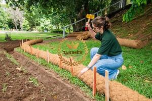 Red de fibra de coco sostenible, red de fibra de coco, origen de Vietnam, fábrica TAKIMEX para exportación, red de fibra de coco, fibra de coco natural - Product Image 3