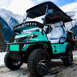 Meilleur 150A Lithium Commercial 4 Places Offroad Golf Buggy Street Legal Mini Golf Cart à vendre - Product Image 4