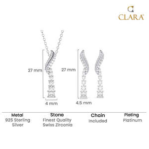 Compre en Línea Conjuntos de Pendientes de Plata de Ley 925 de Primera Calidad para Bodas - Product Image 5