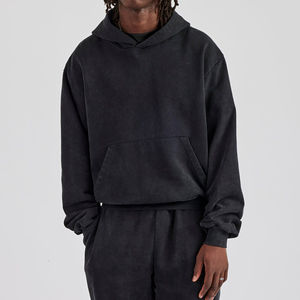 Ensemble de survêtement de sport grande taille pour hommes, survêtement de sport uni en polyester, vente en gros, personnalisable, respirant, confortable, ensemble de survêtement pour hommes - Product Image 5