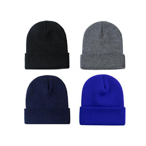 Gorro de Punto con Logotipo Bordado Personalizado para Mujer Adulta, Diseño Personalizado con Pedrería para Ropa Deportiva Informal de Invierno - Product Image 1