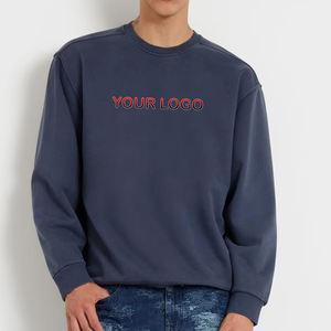 เสื้อสเวตเตอร์คอกลมผ้าฝ้ายสำหรับฮิปฮอปมีฮู้ด & เสื้อสเวตเชิ้ตสำหรับฮิปฮอปโลโก้งานปักตามสั่ง100% - Product Image 4