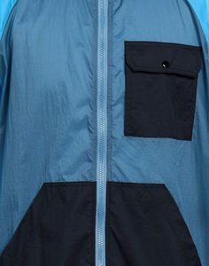 Chaqueta Cortavientos de Lona Ligera de Secado Rápido, Talla Grande Personalizada, Estilo Urbano Informal, Ropa Deportiva para Ciclismo y Running al Aire Libre - Product Image 3