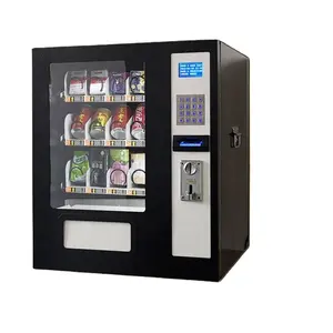 Di piccole dimensioni desktop montato a parete sistema di pagamento multiplo assorbente assorbente preservativo snack bere senza raffreddamento distributore automatico