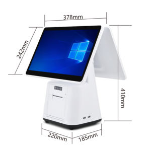 Terminal de point de vente tactile tout-en-un économique de 15,6 pouces, caisse enregistreuse, système de point de vente pour système de vente au détail - Product Image 2