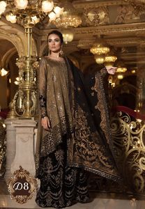 Robe Sari Prête à Porter pour Femmes, Style Casual d'Été, pour Fêtes, Nouveautés 2025, Vêtements pour Femmes Pakistanaises, Sari pour Fêtes - Product Image 5