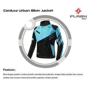 Vêtements de sport d'hiver coupe-vent de qualité supérieure, vestes de moto avec protection, Cordura personnalisé, imperméable, course moto - Product Image 4