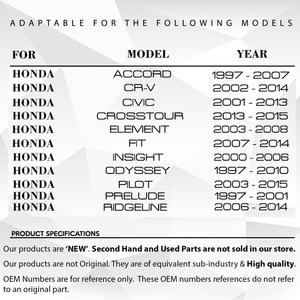 Clip de Parachoques para Honda Accord CR-V Civic Insight - 50 Piezas - Product Image 6