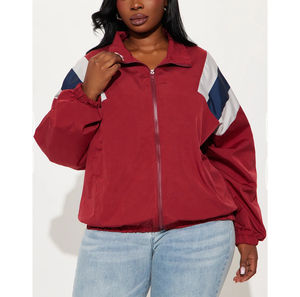 2025 chaqueta cortavientos de moda para exteriores para mujer, chaqueta cortavientos impermeable de bajo precio, ropa de calle de alta calidad - Product Image 2