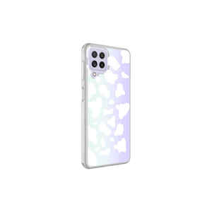 Coque de téléphone en silicone personnalisée avec motif cœur, protection arrière pour Samsung Galaxy A53 A34 A24 A22 Série M-Blue - Product Image 2