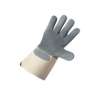 Guantes DE TRABAJO resistentes Guantes DE SEGURIDAD Cuero Trabajo pesado Precio totalmente bajo en Pakistán Guantes de trabajo más vendidos - Product Image 2