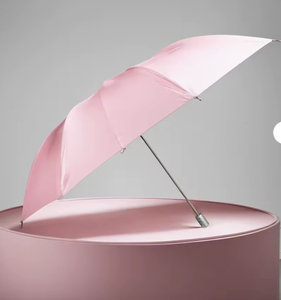 Parapluie compact et fiable à ouverture manuelle, pliable en deux, imperméable, avec cadre robuste pour les jours de pluie inattendus, cadeau promotionnel élégant - Product Image 1