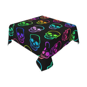 Nouvelle arrivée Nappes de mariage lavables en coton et lin brodés au design personnalisé avec logo - Product Image 4