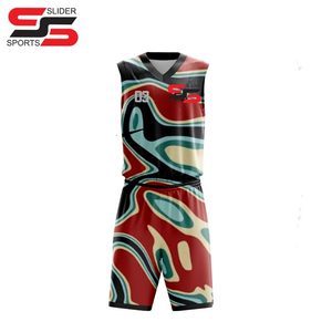 Uniforme de basket-ball personnalisé de haute qualité en polyester pour sports de plein air - Product Image 1