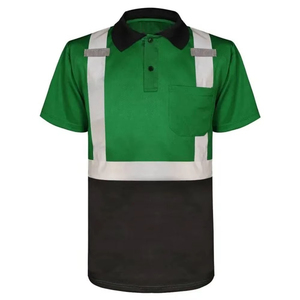 Chemise de sécurité réfléchissante à haute visibilité personnalisée, demi-manches, construction, chemises de travail haute visibilité, sécurité pour hommes, polo de sécurité 2025 - Product Image 2