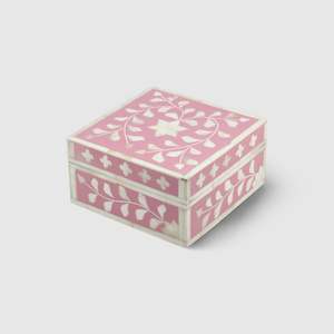 Joyería con incrustaciones de hueso hechas a mano de lujo indio personalizada y caja decorativa personalizada de la mejor calidad de la India - Product Image 1
